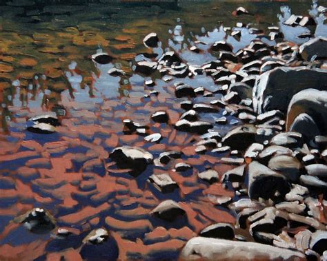 Ausable River Rocks Painting Painted River Rocks Painting River Rock