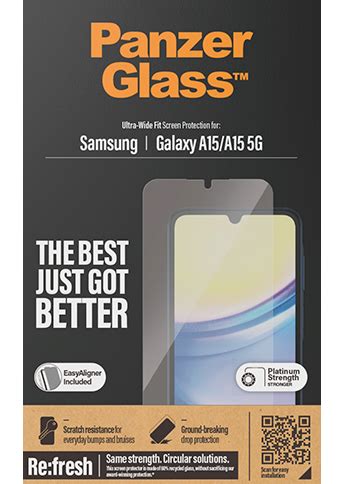 PanzerGlass Samsung A15 UWF Køb det her Telenor