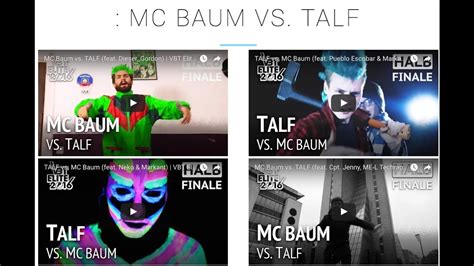 Vbt Elite Halbfinale Mc Baum Vs Talf Let S Watch Youtube