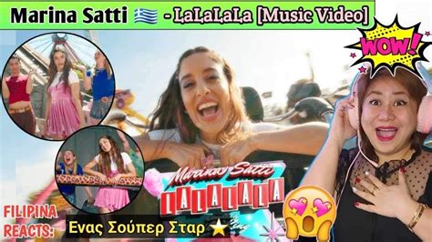 Marina Satti Lalalala Music Video Filipina Reacts Youtube