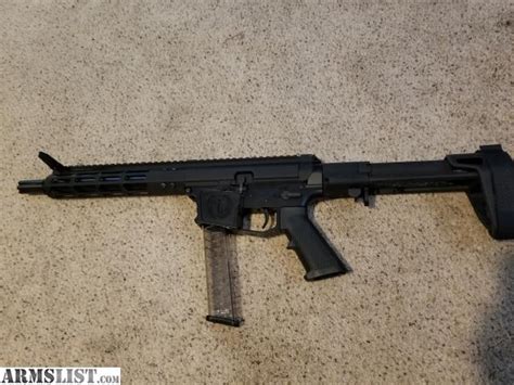 Armslist For Sale 9mm Ar15 Pistol With Arm Brace