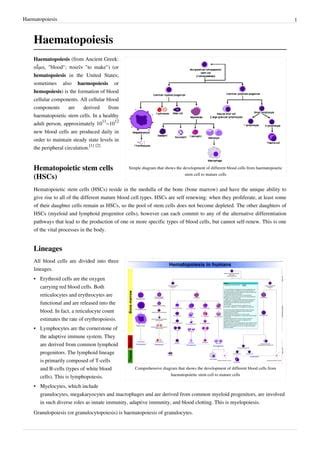 Hemopoisis PDF