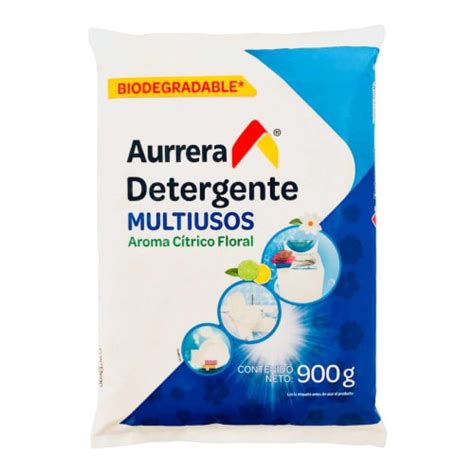 Detergente En Polvo Aurrera Para Ropa Multiusos 900 G Bodega Aurrera