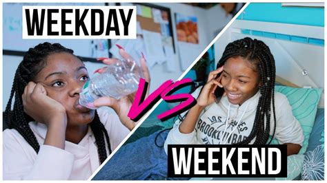 Weekday Vs Weekend Youtube