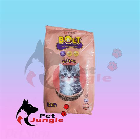 Jual Makanan Kucing Bolt Kitten Salmon Kg Gosend Grab Shopee