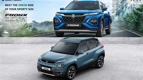 Tata Punch Cng Vs Maruti Suzuki Fronx Cng Specs Features Prices