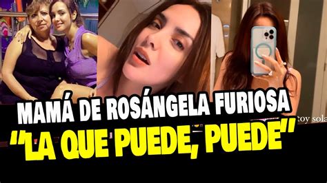 MAMÁ DE ROSÁNGELA ESPINOZA LA DEFIENDE TRAS GASTAR MILES DE SOLES EN