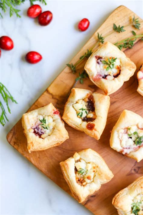 Easy Puff Pastry Appetizer With Goat Cheese Modern Glam