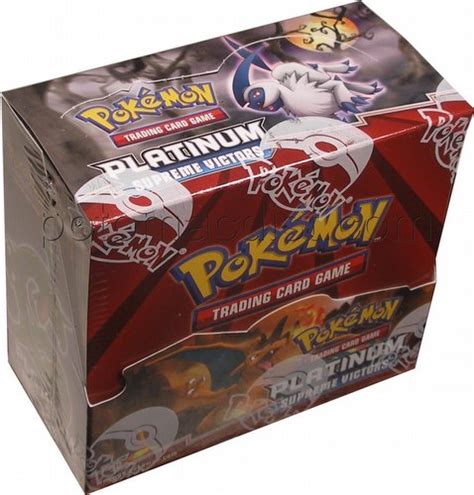 Pokemon Platinum Supreme Victors Booster Box Potomac Distribution