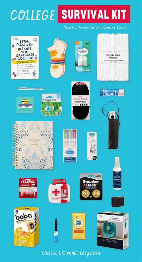 How To Make A Diy Freshman College Survival Kit