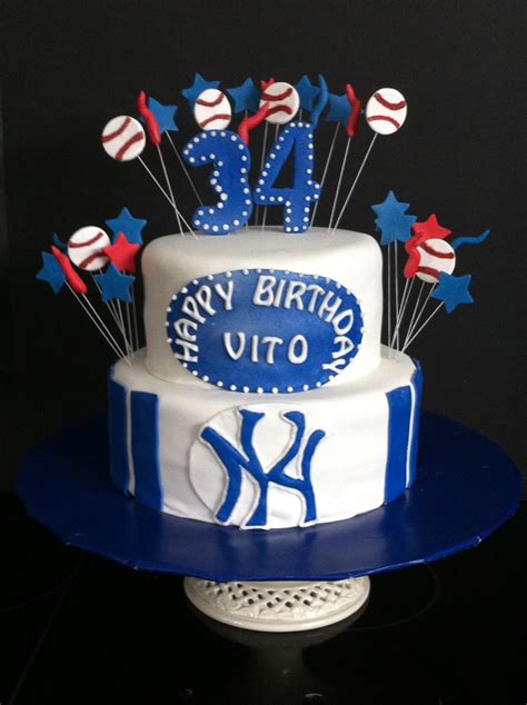 New York Yankees Cake My Sweet Zepol