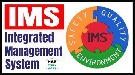 IMS System Integrated Management System IMS HSE STUDY GUIDE