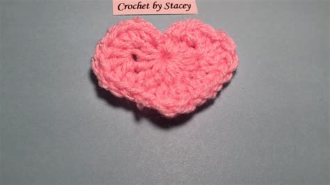 How To Crochet Heart Tutorial Youtube