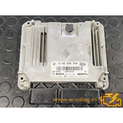 ENGINE ECU BOSCH EDC17C59 1 15 0281019867 ACDELCO E59 OPEL 55595540 ABS4