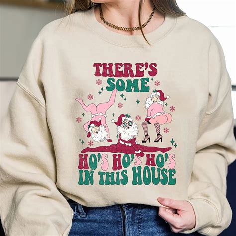 There S Some Horrors In This House Christmas Sweatshirt Etsy