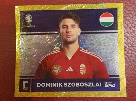 Topps Euro Sticker Hun Dominik Szoboszlai Gold Kaufen Auf Ricardo