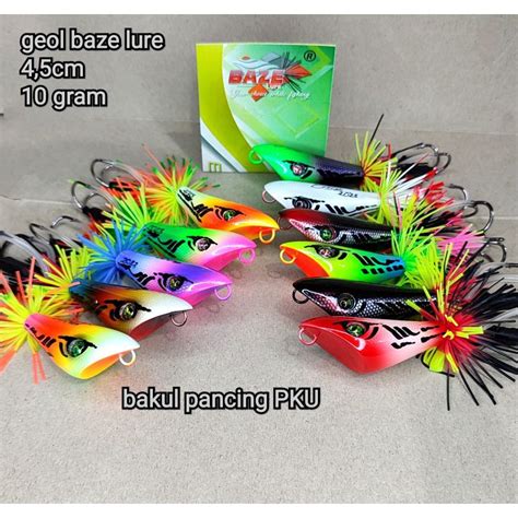 Jual WTD GEOL RATTLE BAZE LURE 4 5cm Umpan Casting Umpan Mainan