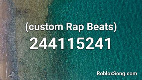 Custom Rap Beats Roblox Id Roblox Music Codes