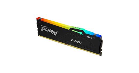 KingSton Fury Beast RGB Single 32GB DDR5 5200MT/s-CL40 Desktop Memory ...