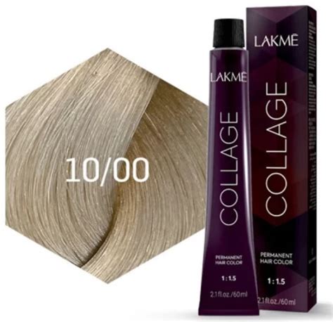 Lakme Collage Hair Color Platinum Blonde No 10 00 Treatab Saudi