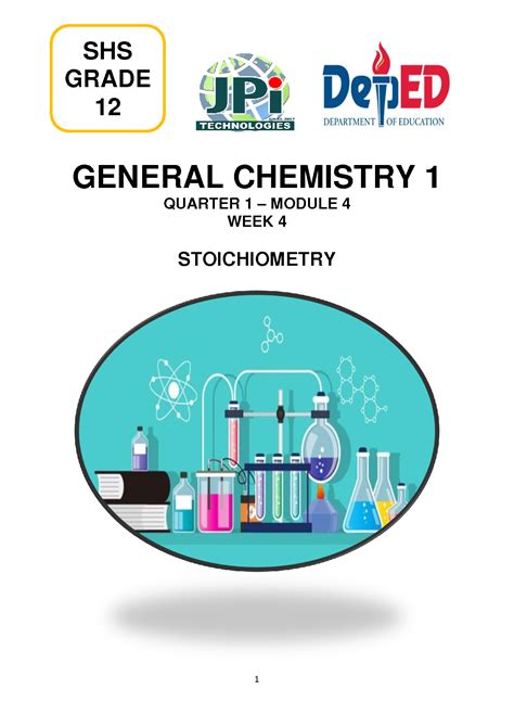 Solution Genchem1 Q1 Mod4 Week4 Studypool