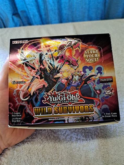 Konami 24 Booster Pack Yu Gi Oh Wild Survivors Catawiki