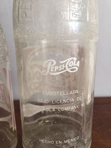 Botellas Antiguas De Refresco Pepsi Cola Tama Os En Venta En Celaya