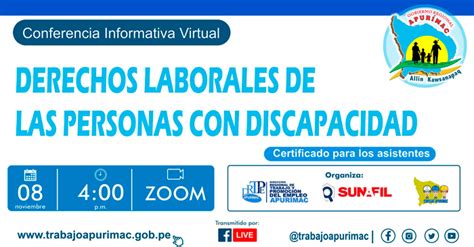 Conferencia Virtual Gratuita Acerca De Los Derechos Laborales De Las