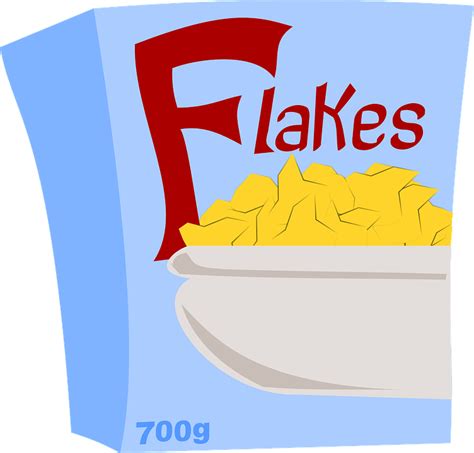 Corn Flakes Cereals Breakfast Free Vector Graphic On Pixabay