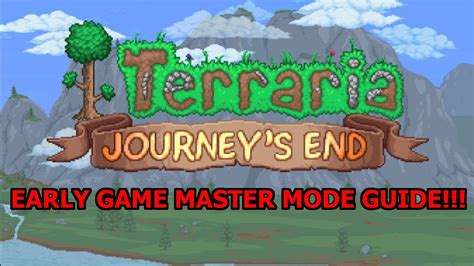 Terraria Master Mode Starter Guide Youtube