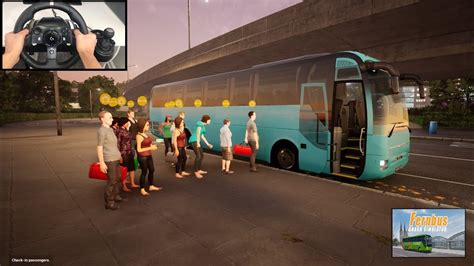 Realistic Bus Driving Fernbus Simulator Logitech G Gameplay