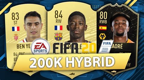 UNSTOPPABLE 200K HYBRID W IF ADAMA TRAORE FIFA 20 SQUAD BUILDER YouTube