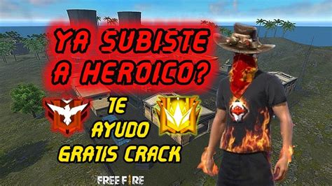 FREE FIRE EN VIVOAYUDANDO A SUBS A SUBIR DE RANGOSALA DE PREMIO