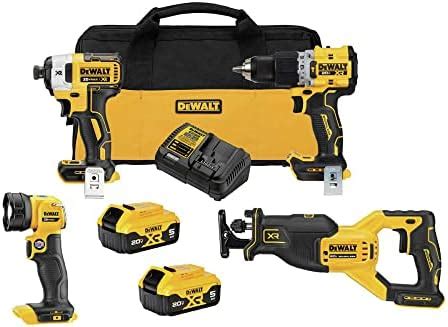 Dewalt Kit Combin D Outils Lectriques Xr V Max Perceuse Visseuse