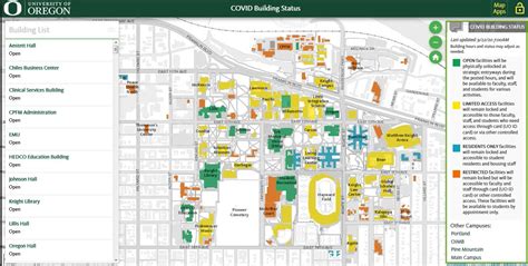 Eastern Oregon University Campus Map