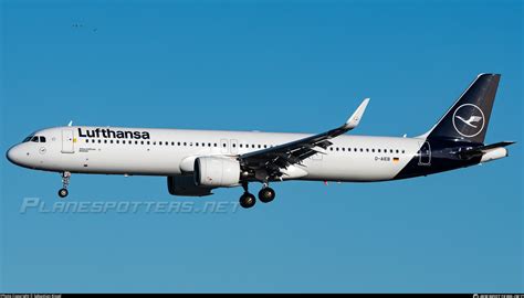 D AIEB Lufthansa Airbus A321 271NX Photo By Sebastian Kissel ID