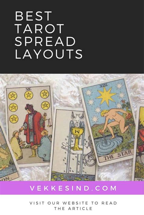 Best Tarot Spread Layouts Vekke Sind