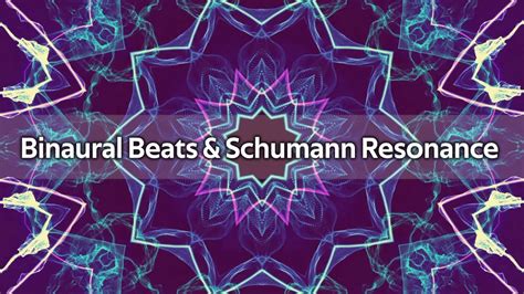 Binaural Beats And Schumann Resonance 4k Kaleidoscope Youtube