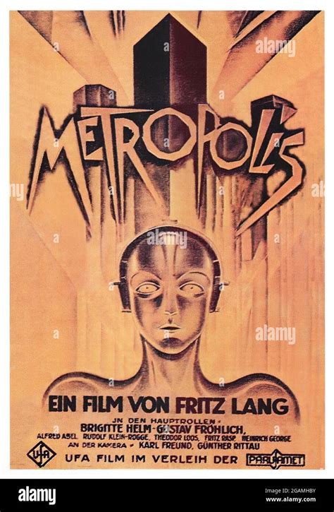 Fritz Lang Metropolis Poster