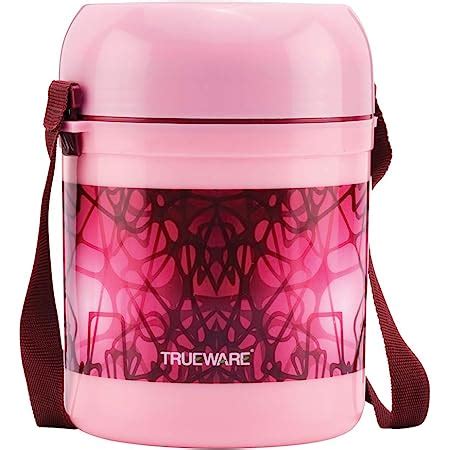 Buy Trueware Foody Lunch Box With Container Ml X Pink Pu