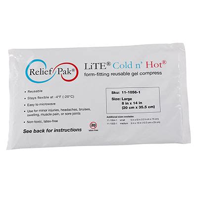 Relief Pak LiTE Hot Cold Packs