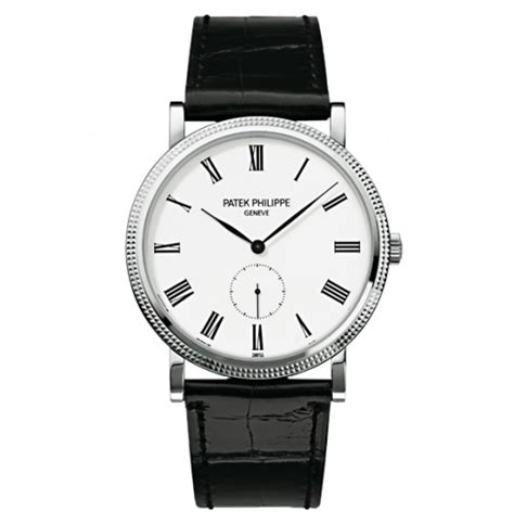 Patek Philippe G Calatrava White Gold White Watchbase