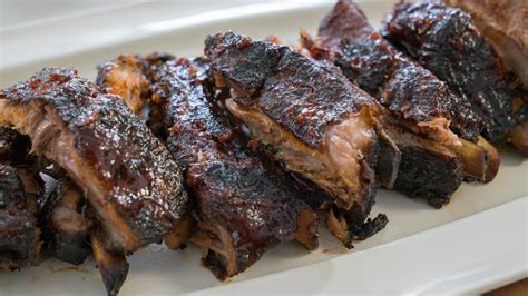 Stovetop Smoked Baby Back Ribs With Maple Bbq Sauce Recipe Trisha