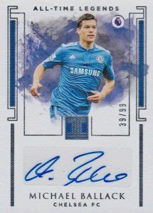 Panini Impeccable Premier League Checklist Info Boxes