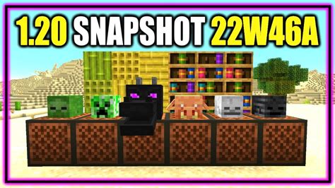 Piglin Heads Custom Bookshelves Nerfed Farms Minecraft 1 20