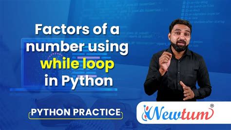 Factors Of A Number In Python Using While Loop Newtum