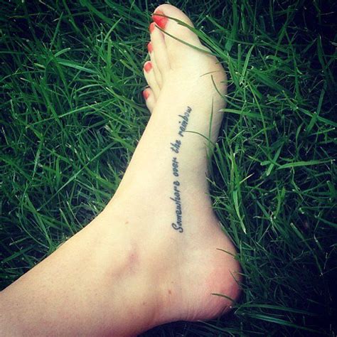 Get Inspired For Your Next Ink With These 70 Beautiful Quote Tattoos Tattoo Quotes Foot