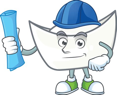 Chinese White Ingot Mascot 20326799 Vector Art At Vecteezy