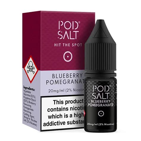 POD SALT FUSION BLUEBERRY POMEGRANATE NIKOTINSALZ LIQUID AGRABAH