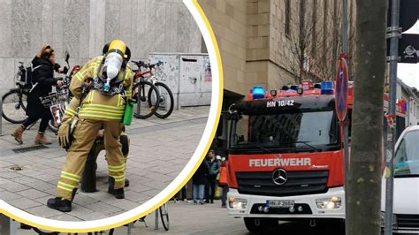 Feuerwehr Einsatz Am Heilbronner Kiliansplatz Klosterhof Evakuiert